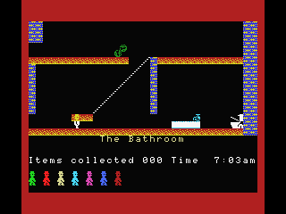 Jet Set Willy screenshot 5 for MSX